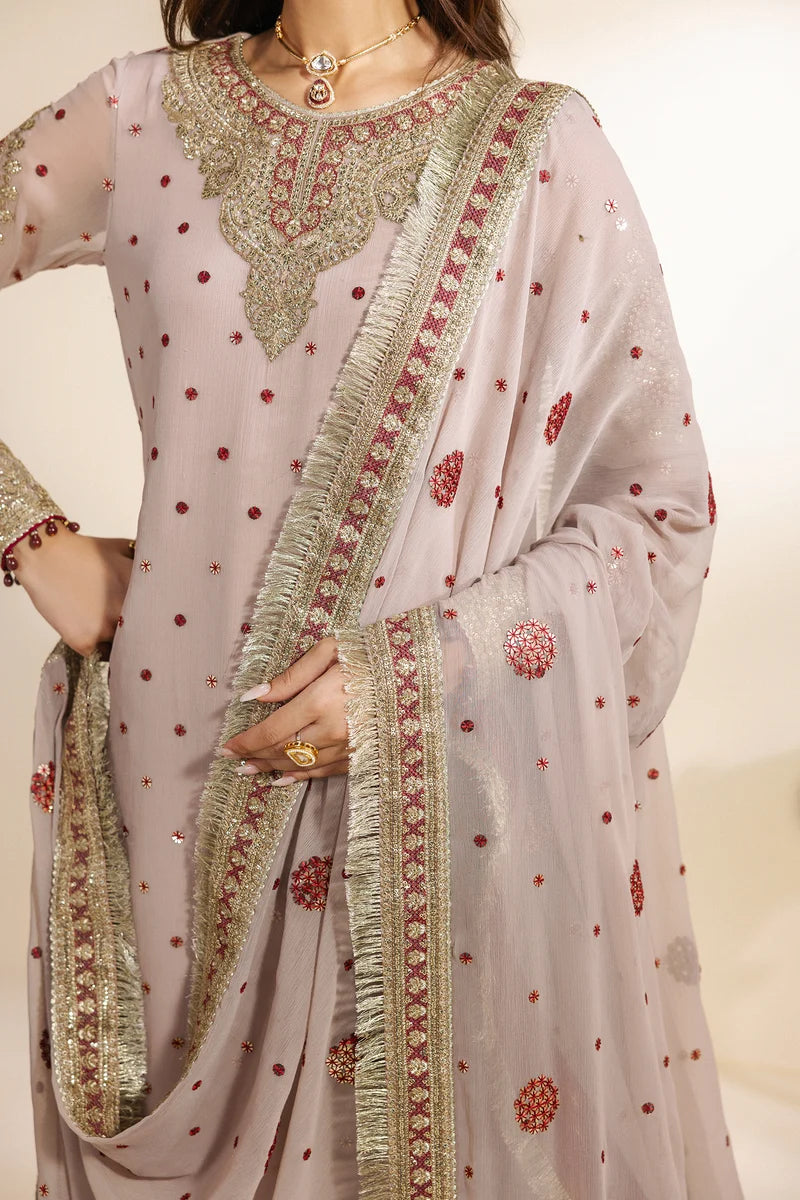 Zarif Mekari Sequins Embroidered Chiffon Collection '26
