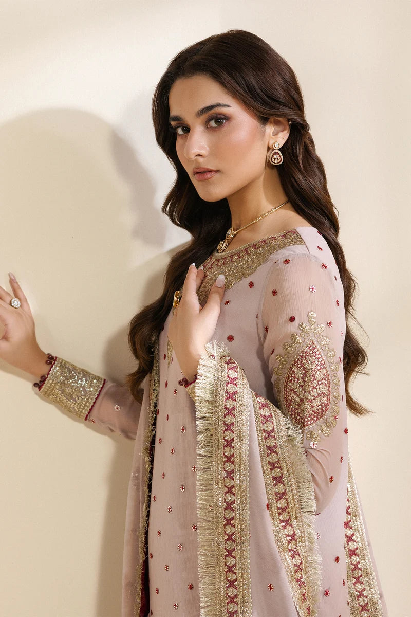 Zarif Mekari Sequins Embroidered Chiffon Collection '26