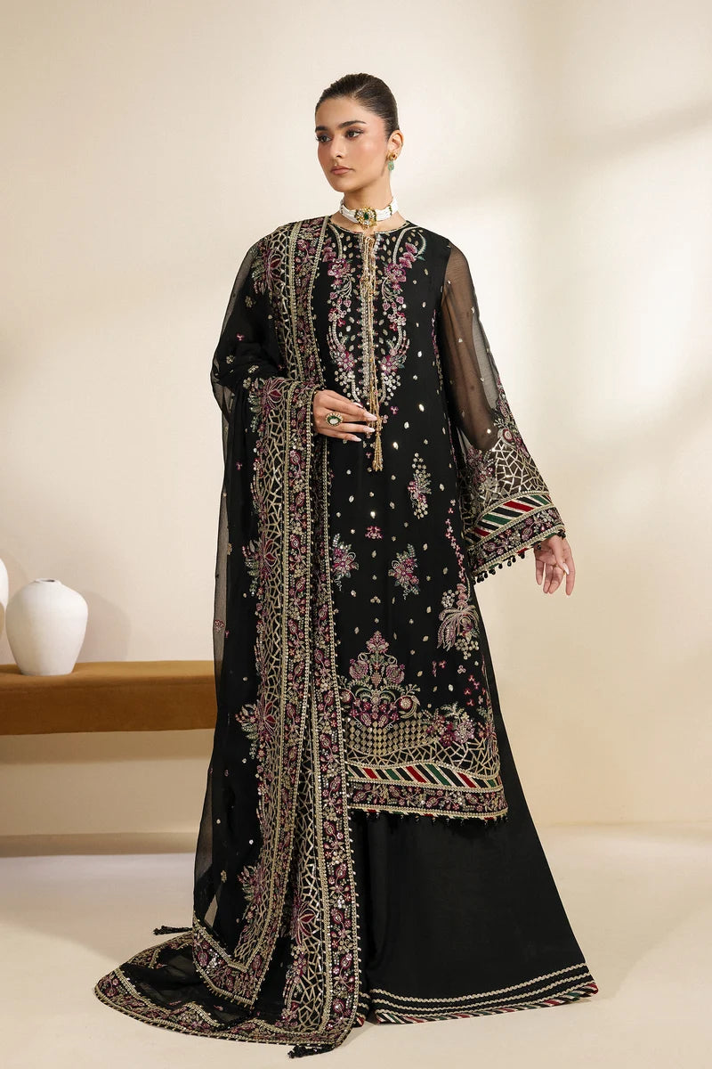 Zarif Mekari Sequins Embroidered Chiffon Collection '26