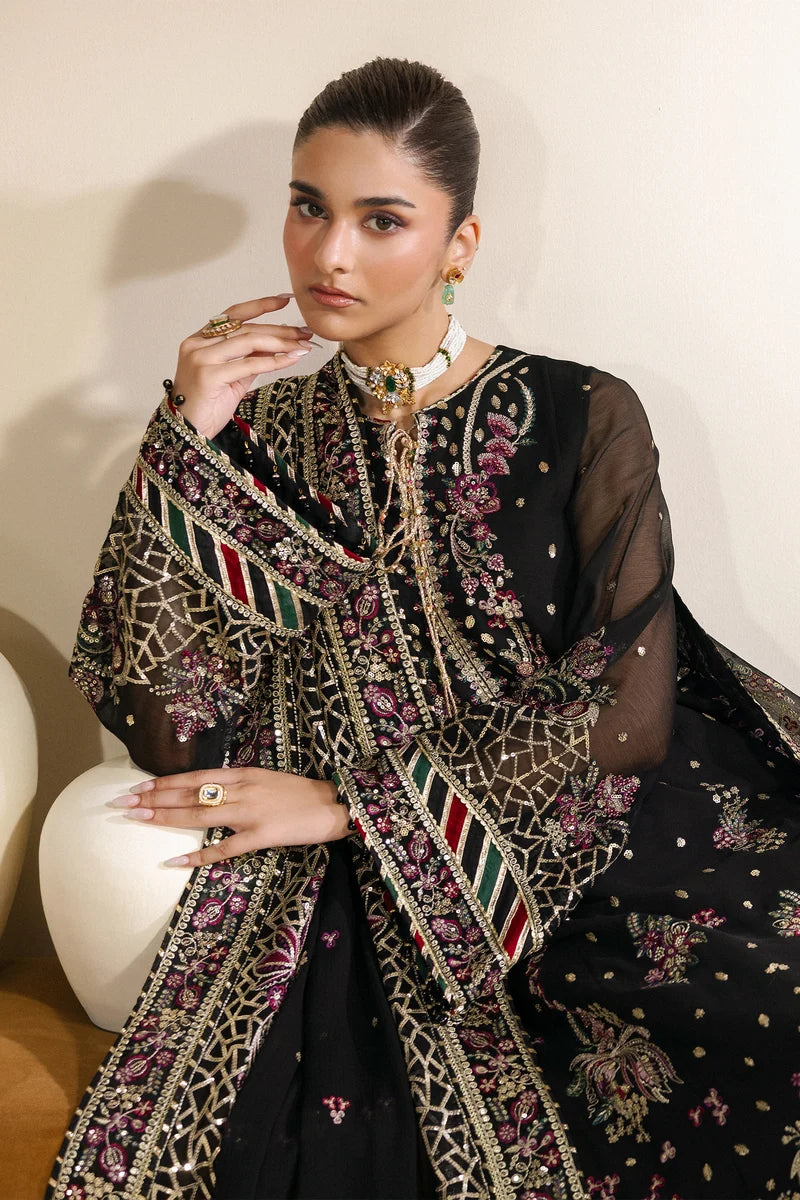Zarif Mekari Sequins Embroidered Chiffon Collection '26