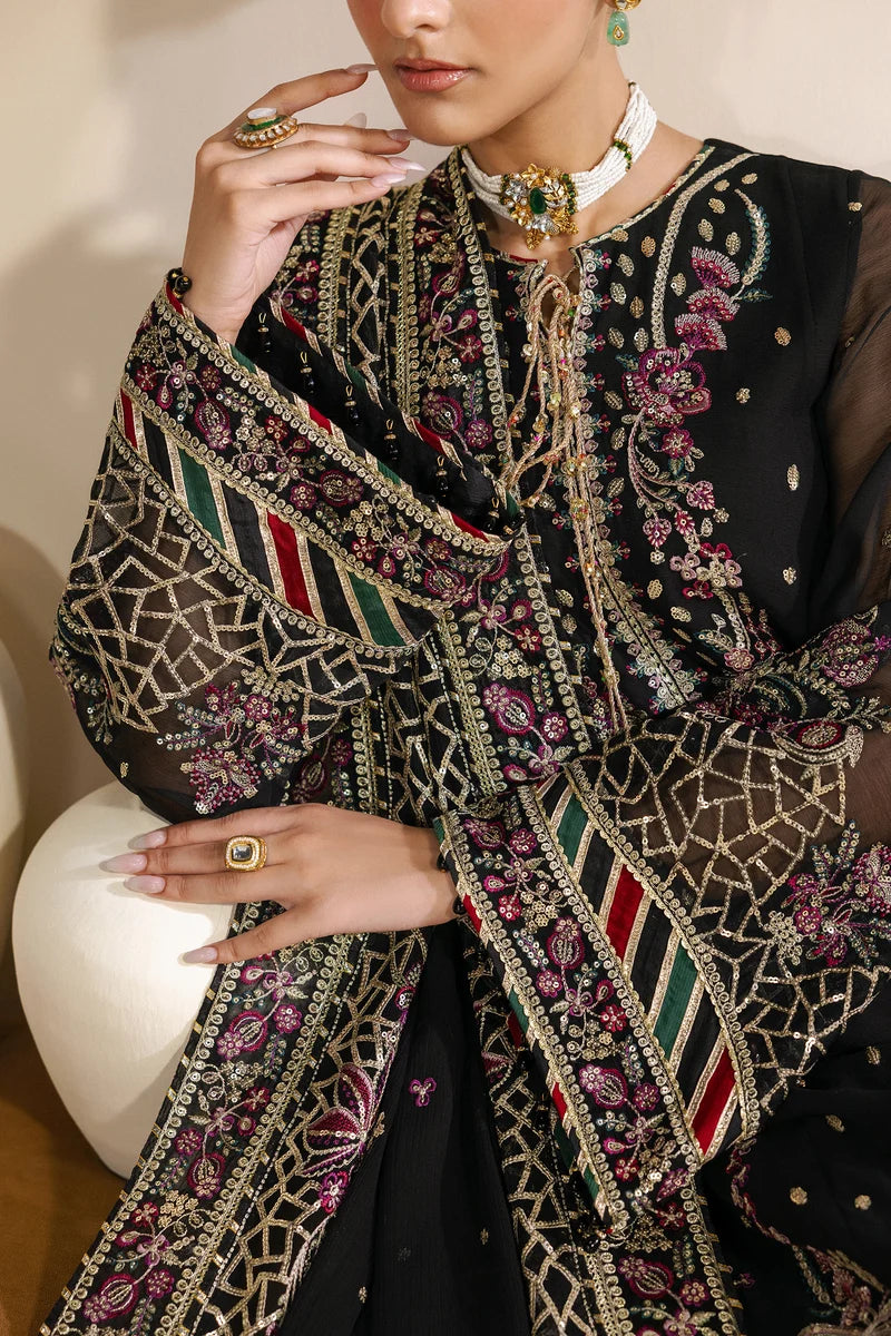 Zarif Mekari Sequins Embroidered Chiffon Collection '26