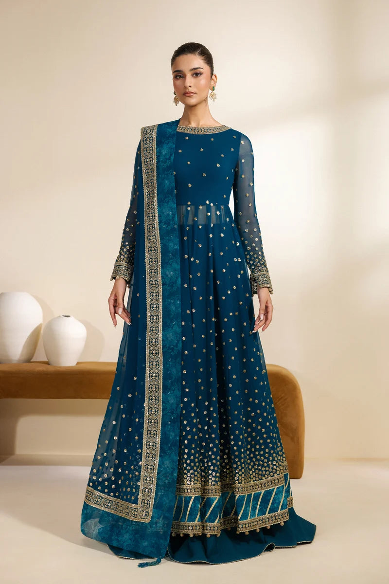 Zarif Mekari Sequins Embroidered Chiffon Collection '26