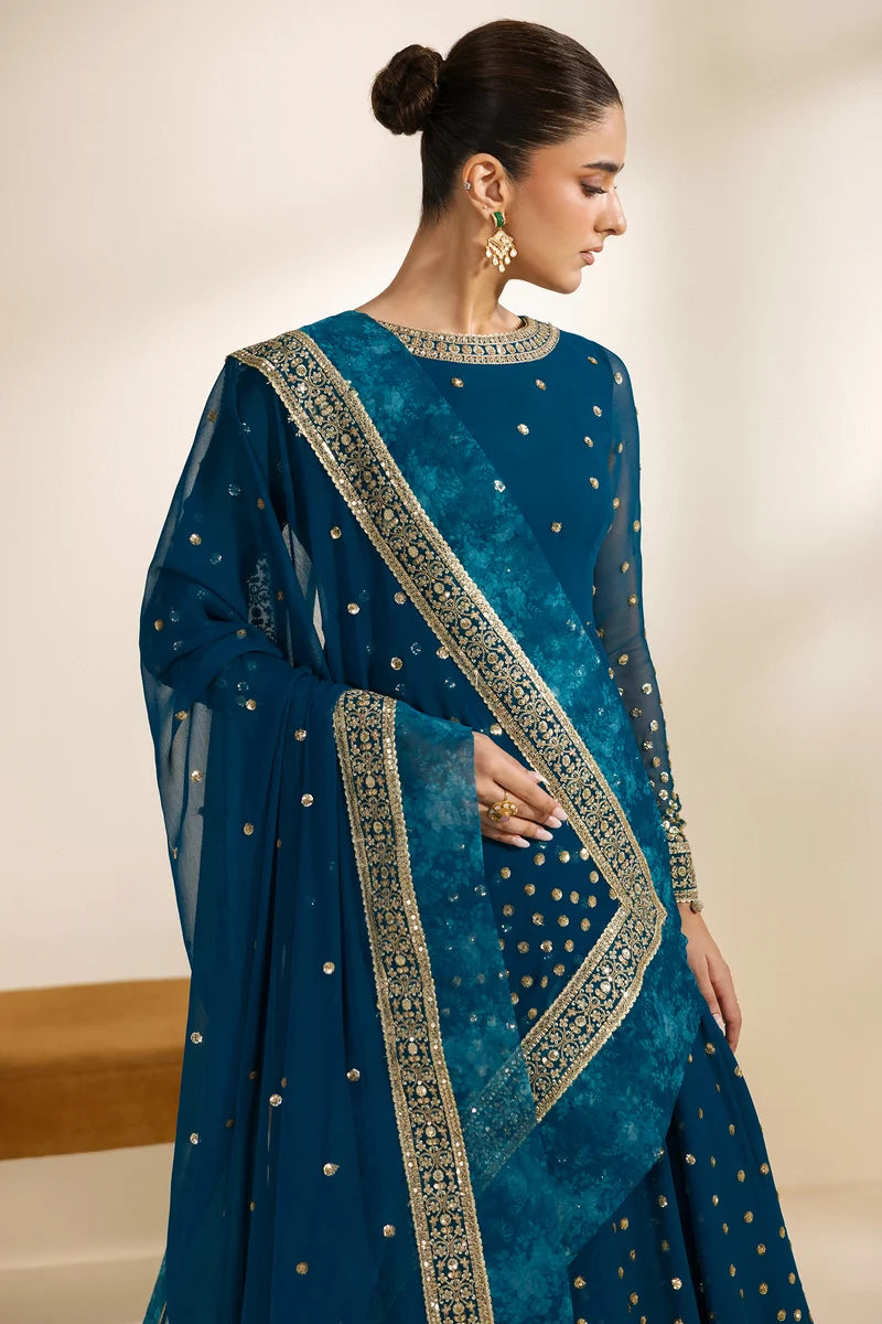 Zarif Mekari Sequins Embroidered Chiffon Collection '26