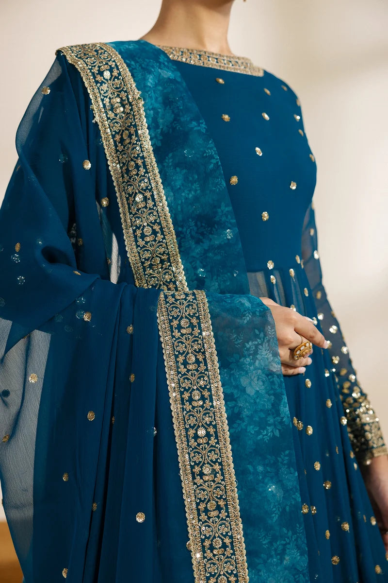 Zarif Mekari Sequins Embroidered Chiffon Collection '26