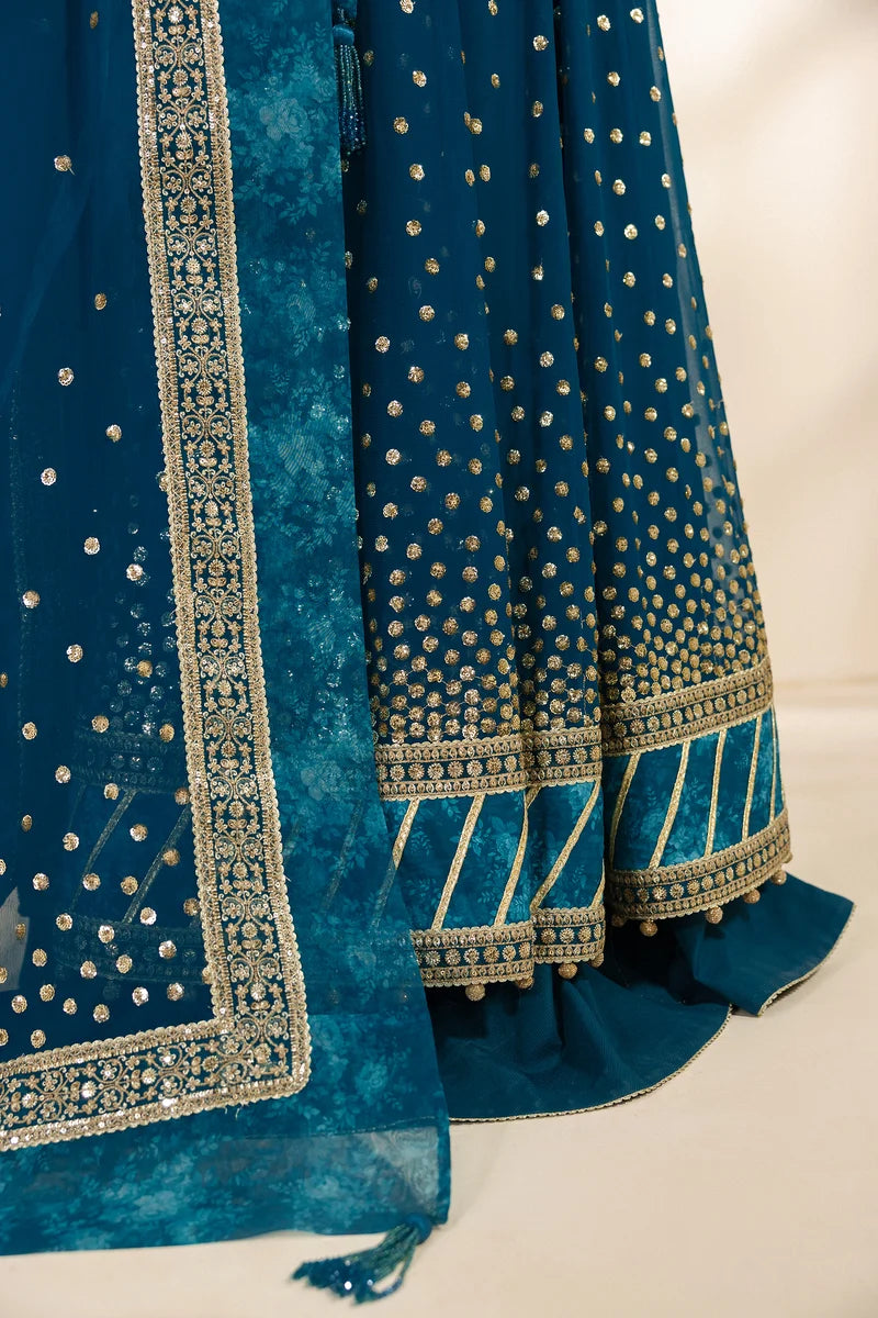 Zarif Mekari Sequins Embroidered Chiffon Collection '26