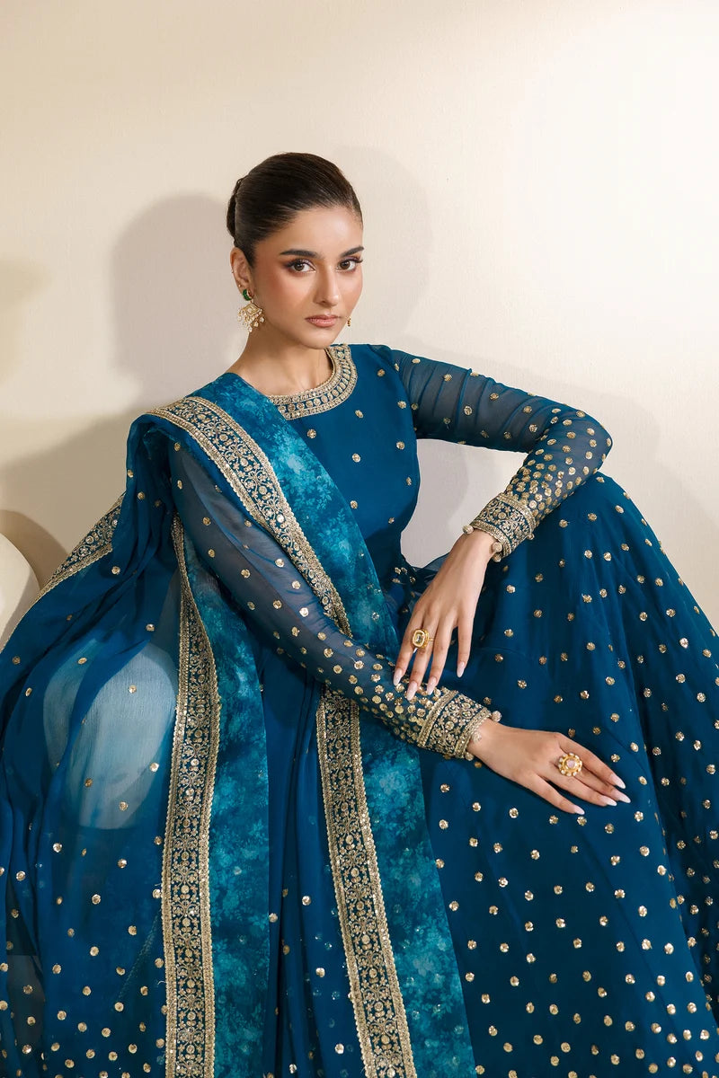 Zarif Mekari Sequins Embroidered Chiffon Collection '26
