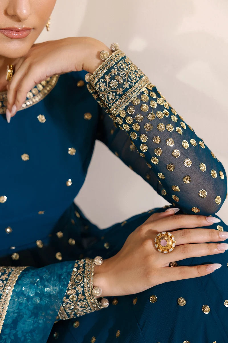 Zarif Mekari Sequins Embroidered Chiffon Collection '26