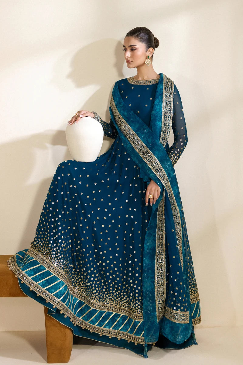 Zarif Mekari Sequins Embroidered Chiffon Collection '26