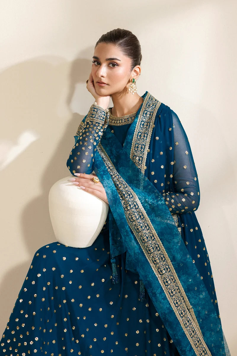 Zarif Mekari Sequins Embroidered Chiffon Collection '26