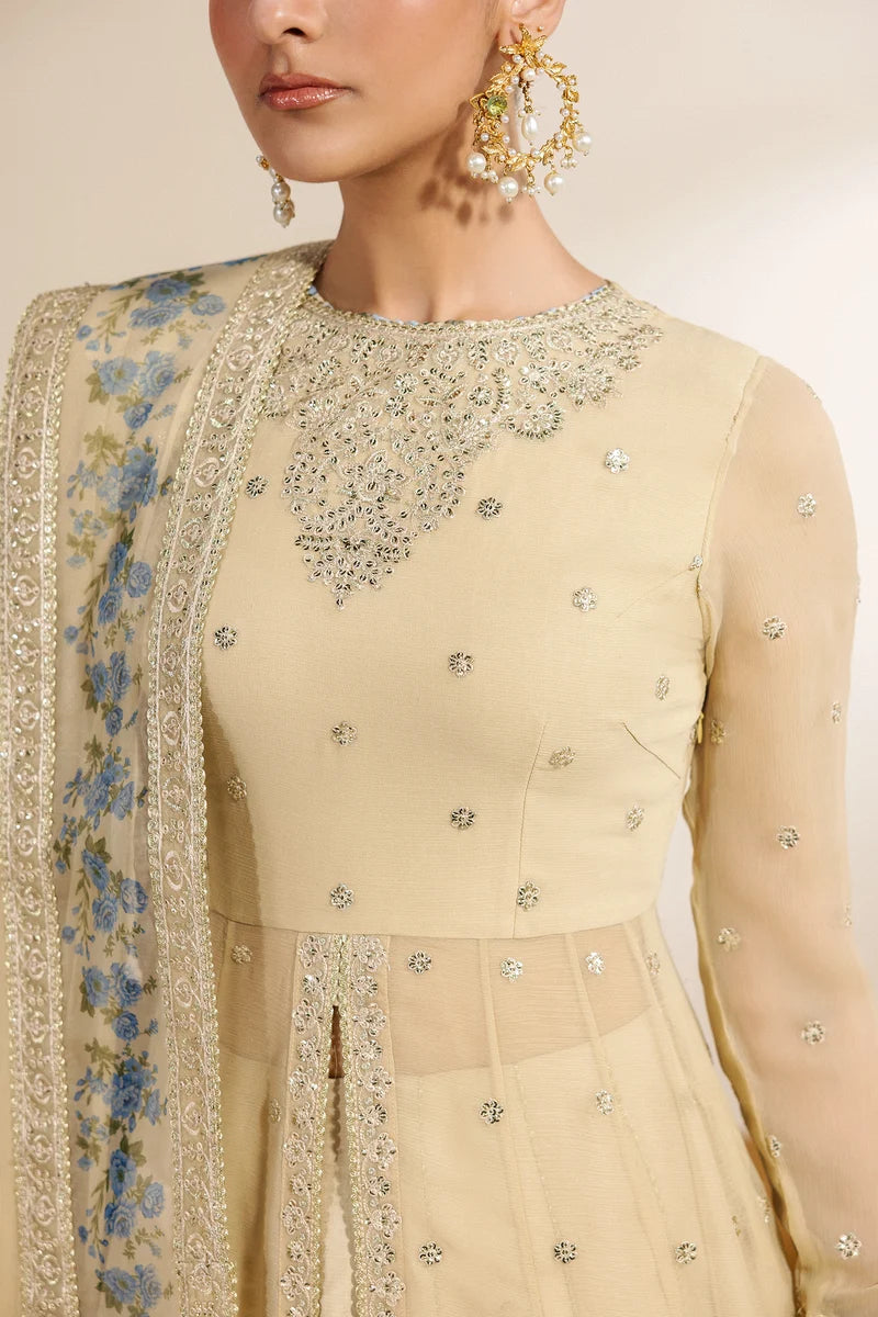 Zarif Mekari Sequins Embroidered Chiffon Collection '26