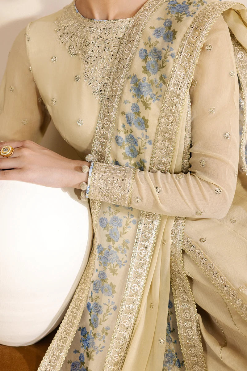 Zarif Mekari Sequins Embroidered Chiffon Collection '26