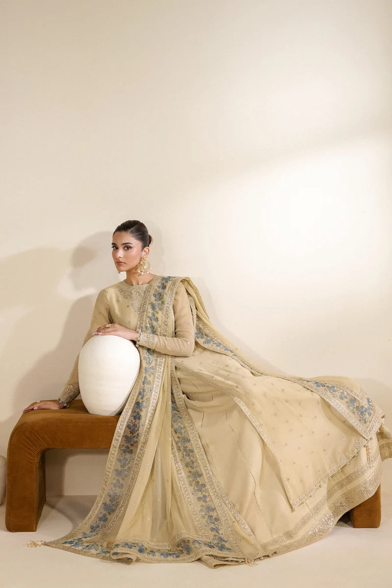 Zarif Mekari Sequins Embroidered Chiffon Collection '26