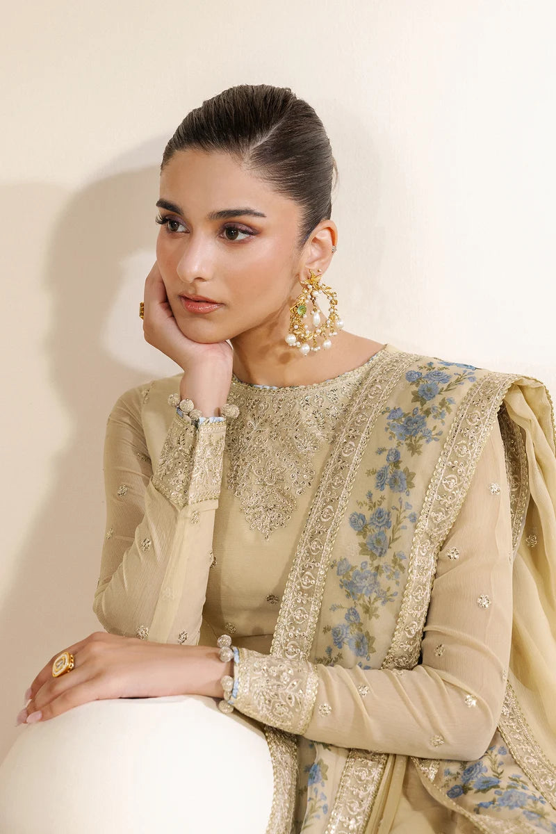 Zarif Mekari Sequins Embroidered Chiffon Collection '26