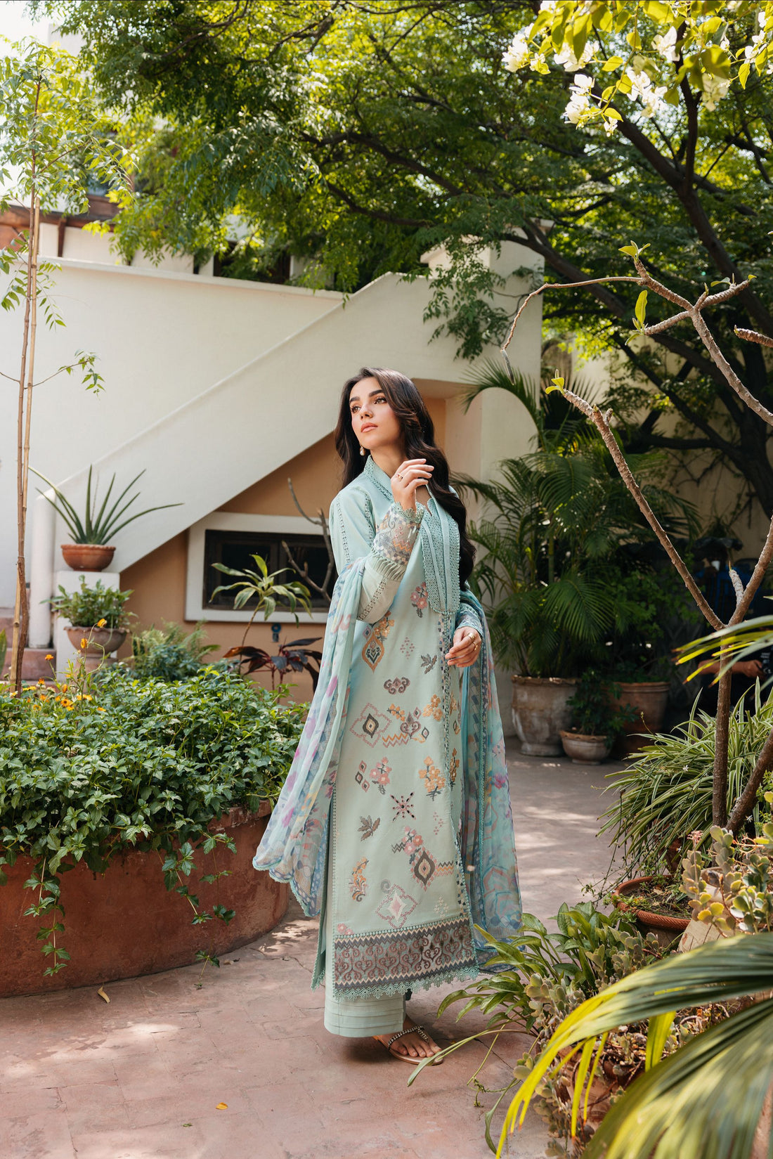 Zync Florent Festive Luxury Lawn '26