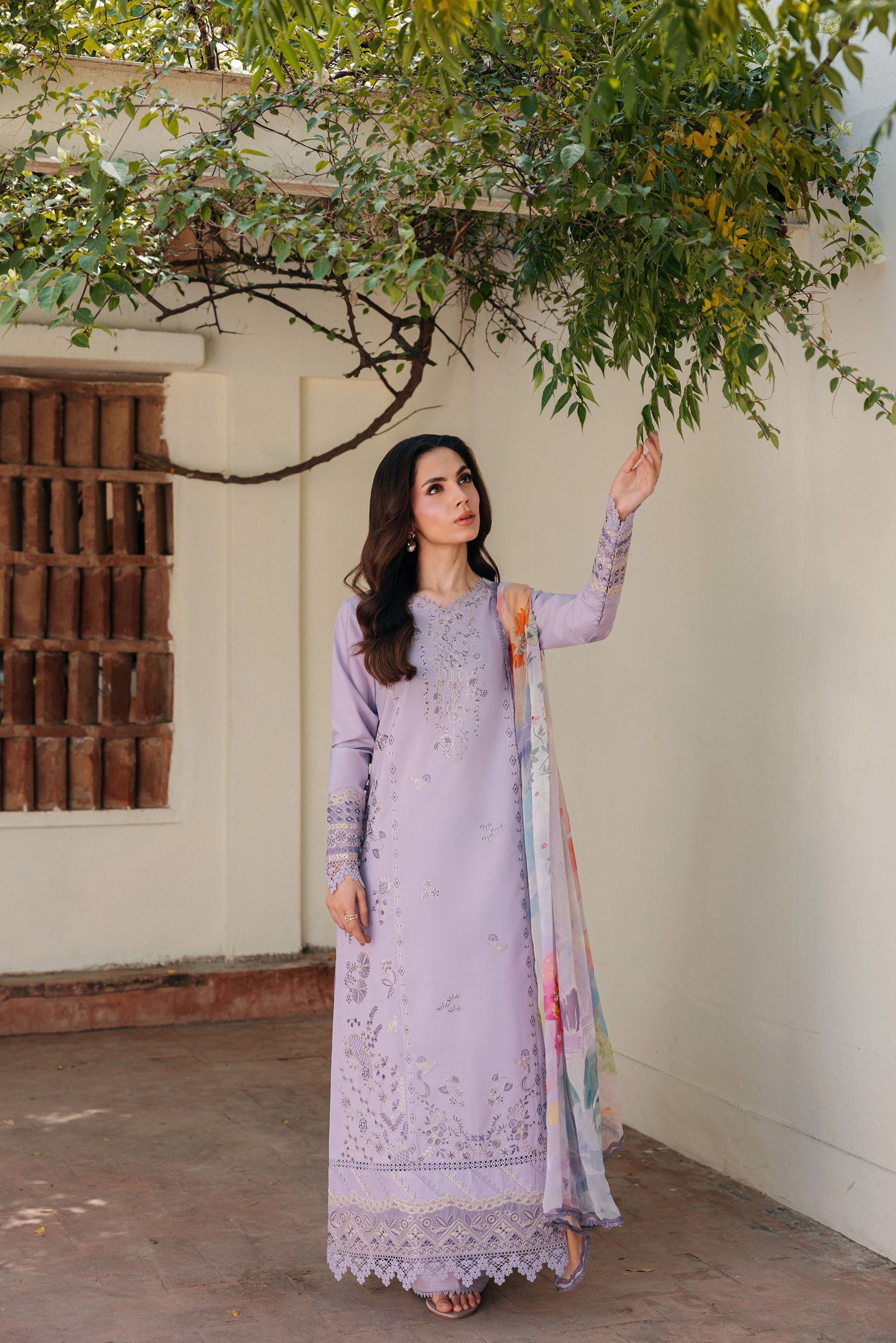 Zync Florent Festive Luxury Lawn '26