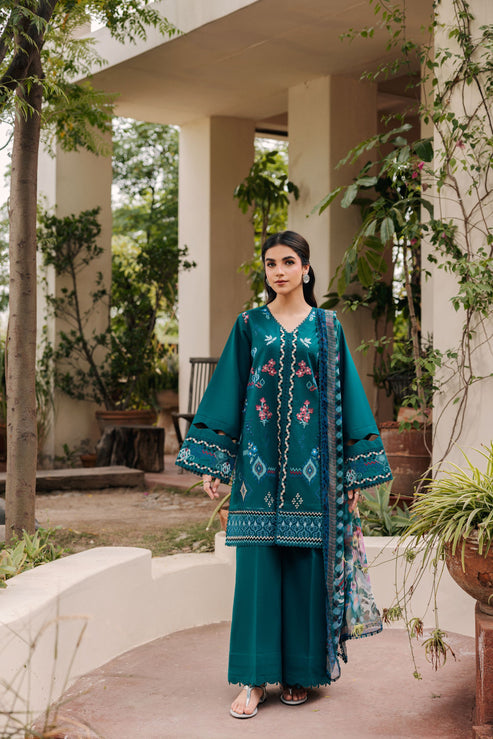 Zync Florent Festive Luxury Lawn '26
