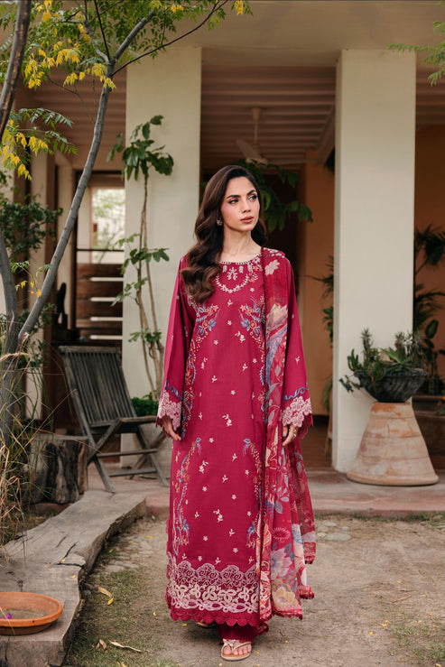 Zync Florent Festive Luxury Lawn '26
