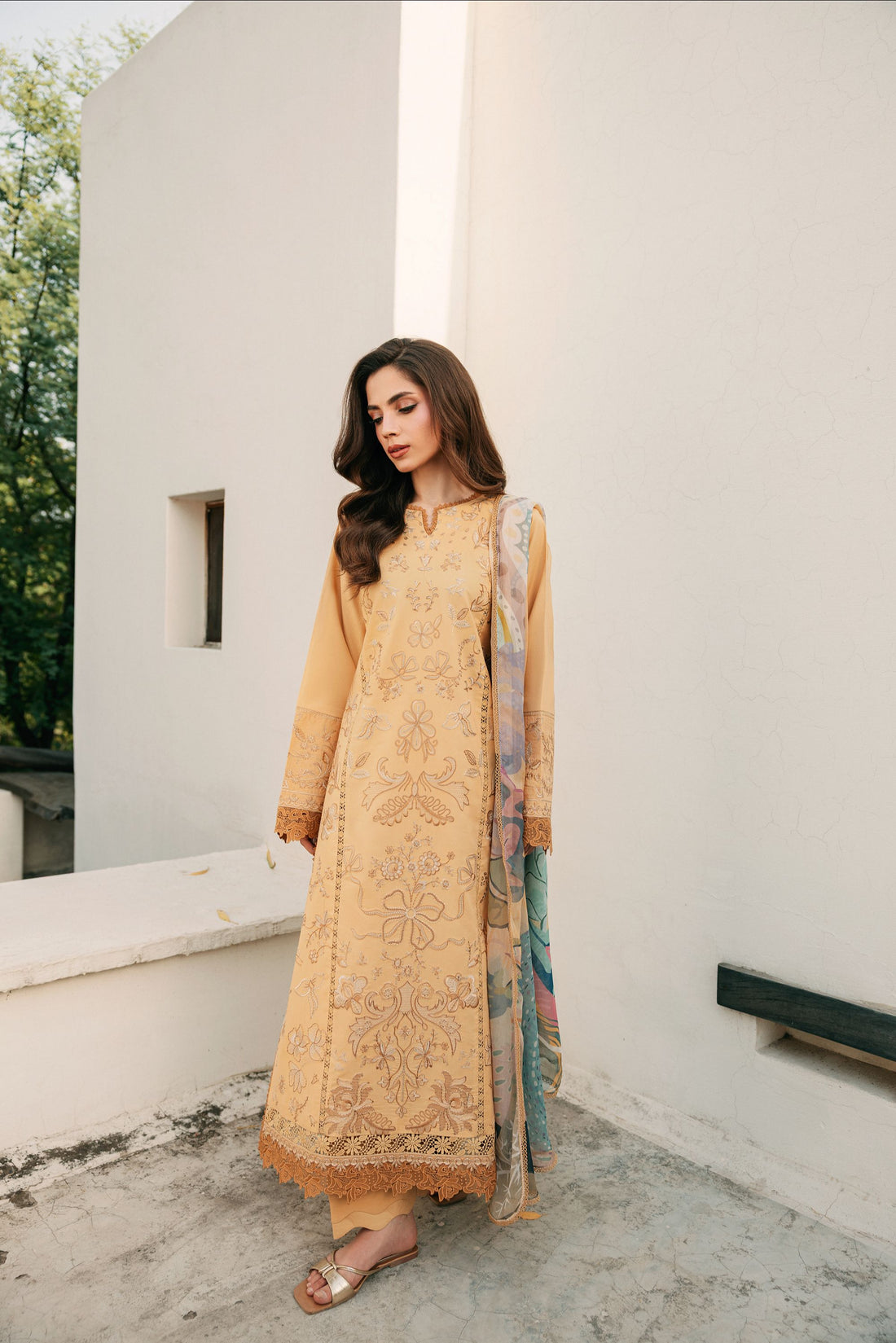 Zync Florent Festive Luxury Lawn '26