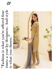 Zebtan Printed Lawn Collection By Soghat Creation 24' (01)