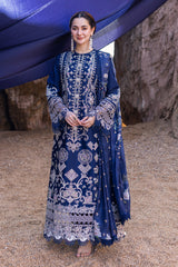 Qalamkar Sahil Kinare Luxury Embroidered Lawn Collection 06