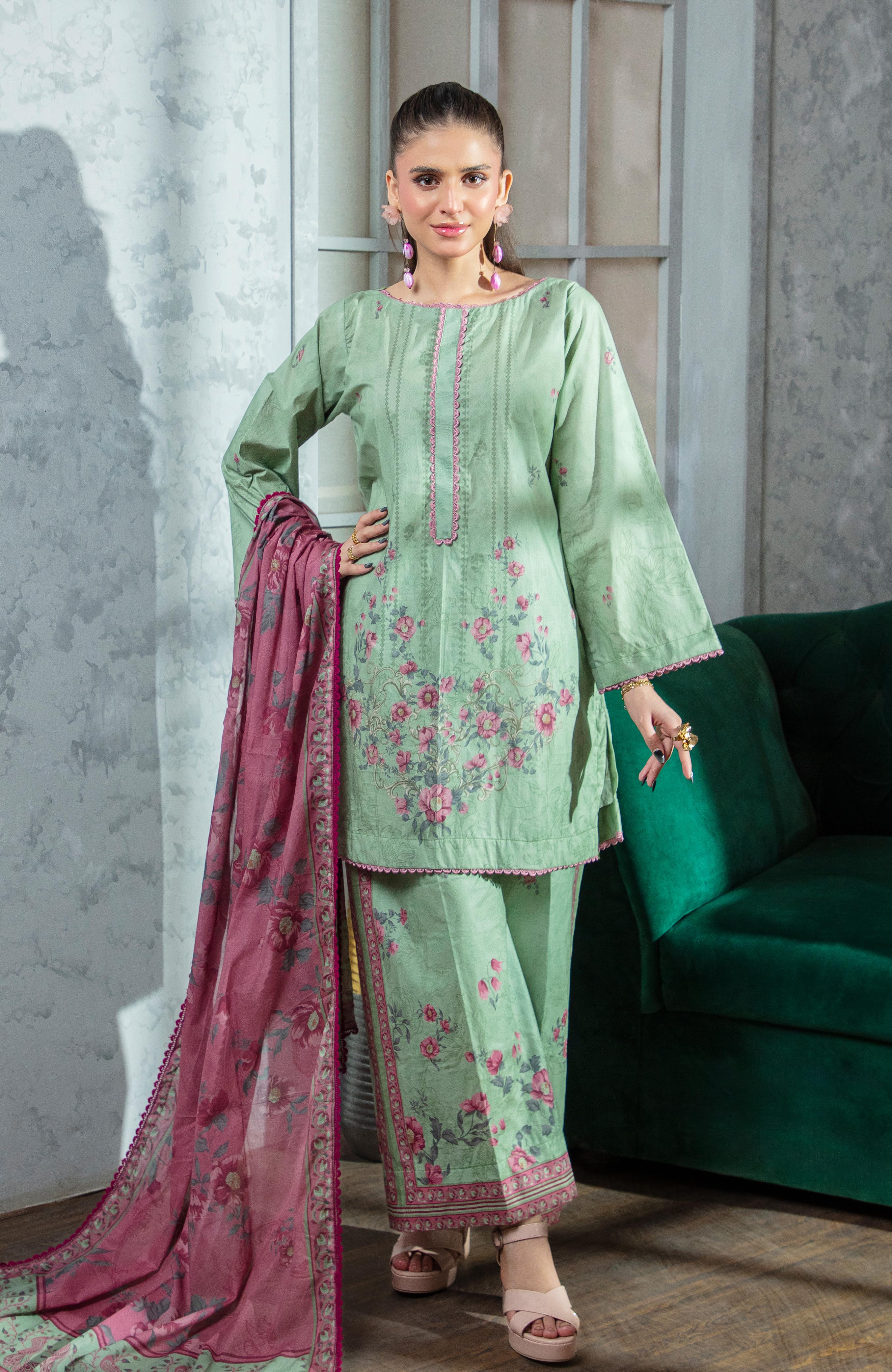Alzohaib Coco Cords Digital Printed By-26