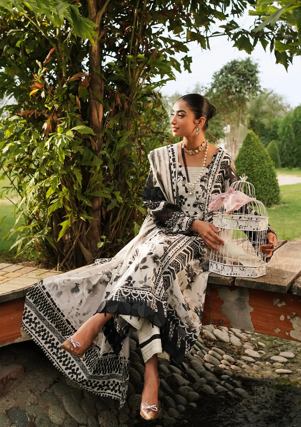 Elaf  Printed Lawn Collection 24 (7B)