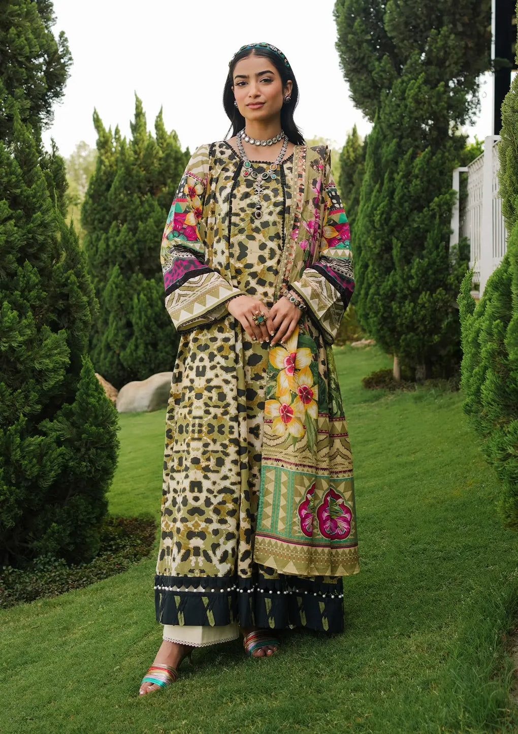 Elaf  Printed Lawn Collection 24 (6B)