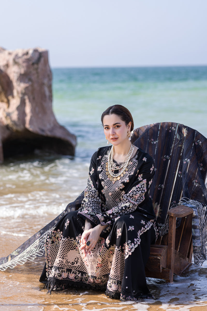 Qalamkar Sahil Kinare Luxury Embroidered Lawn Collection 14