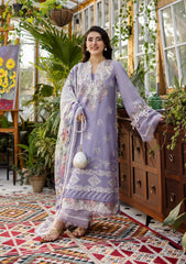E CRAFT CHIKANKARI WITH CHIFFON BY ELAF
