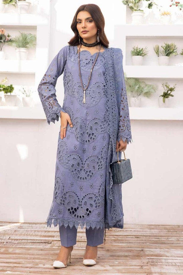 Noor e Chasham Emb Lawn- D 10