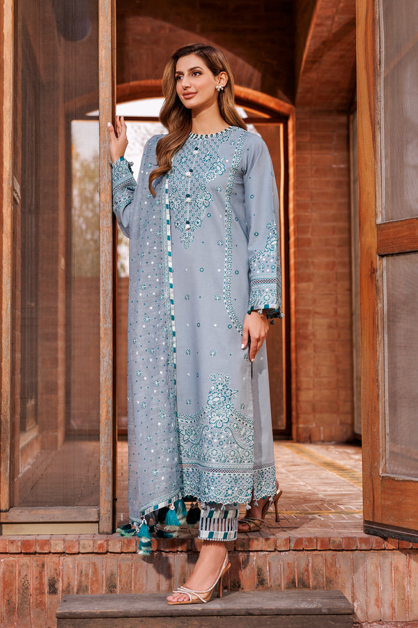 Farasha Dastoor Embroidered Lawn Collection '24 (04)