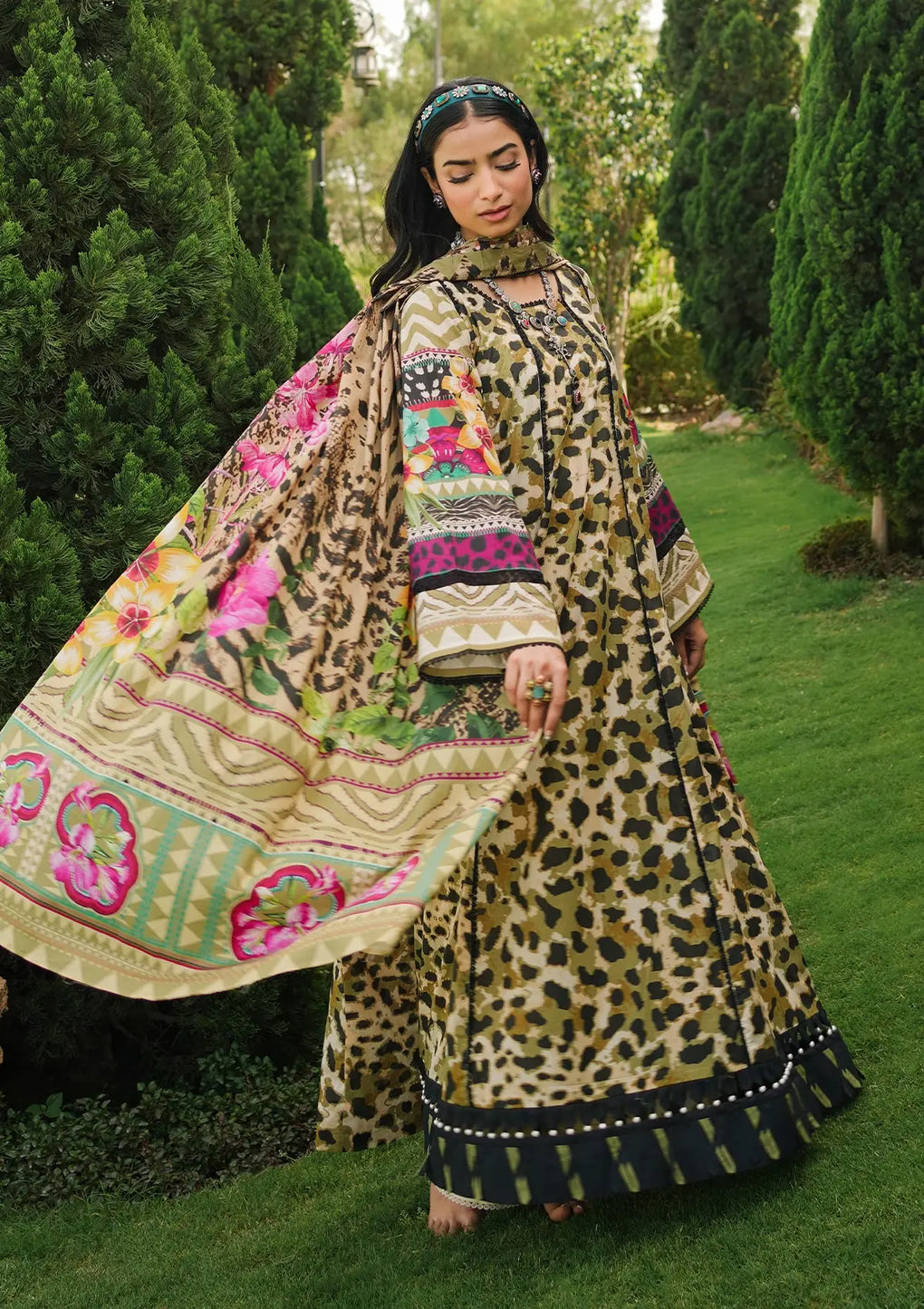 Elaf  Printed Lawn Collection 24 (6B)