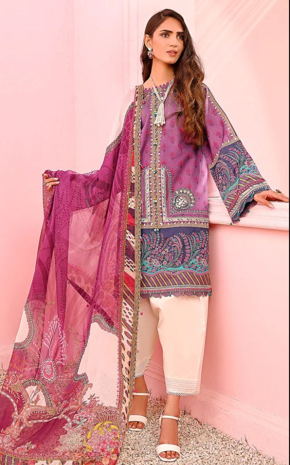 Viva Prints Lawn -11 Zoe - Munaf Textile 