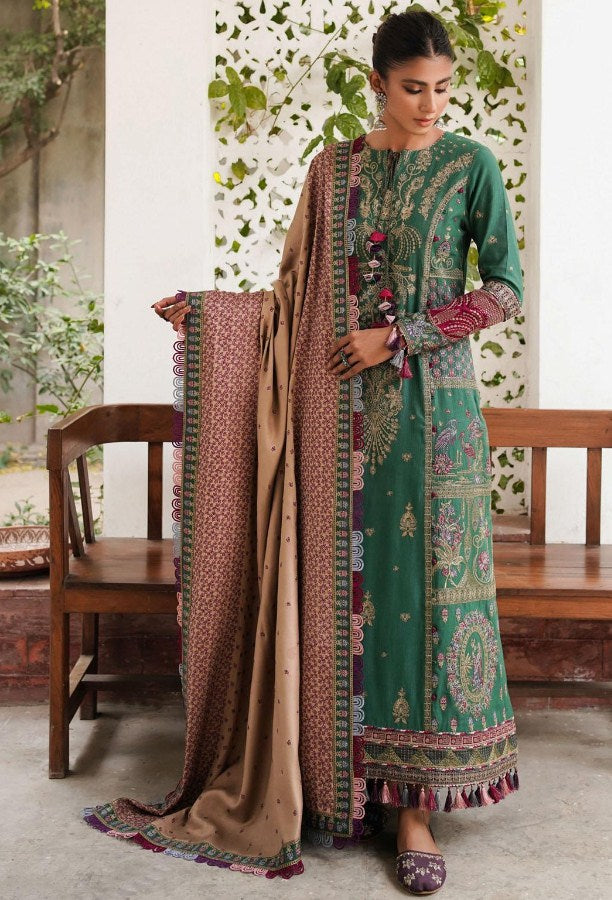 Shahtoosh Embroidered Khaddar