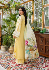 E CRAFT CHIKANKARI WITH CHIFFON BY ELAF