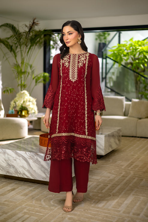 Luminara - Chiffon Unstitched ’25 By Manahil Lakhani