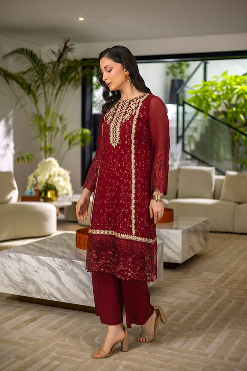Luminara - Chiffon Unstitched ’25 By Manahil Lakhani