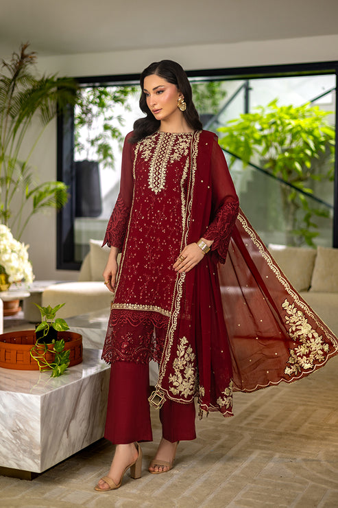 Luminara - Chiffon Unstitched ’25 By Manahil Lakhani
