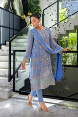 Luminara - Chiffon Unstitched ’25 By Manahil Lakhani