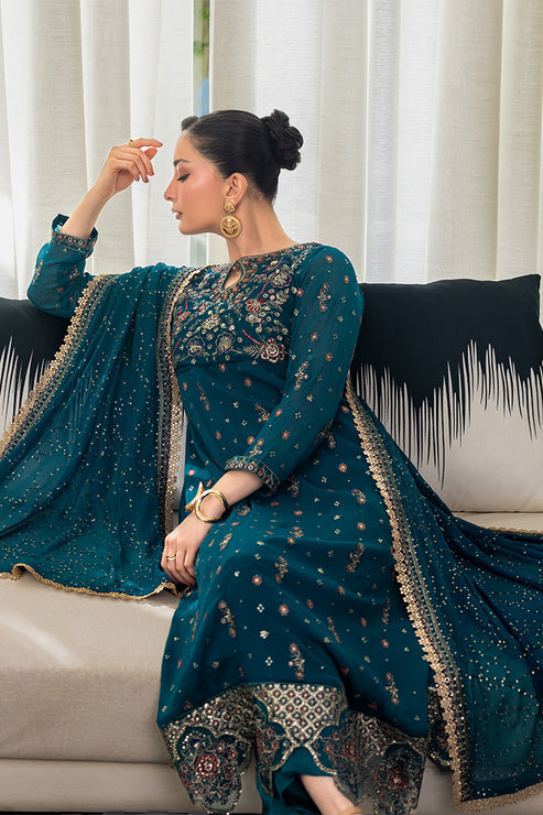 Luminara - Chiffon Unstitched ’25 By Manahil Lakhani