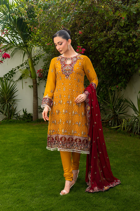 Luminara - Chiffon Unstitched ’25 By Manahil Lakhani