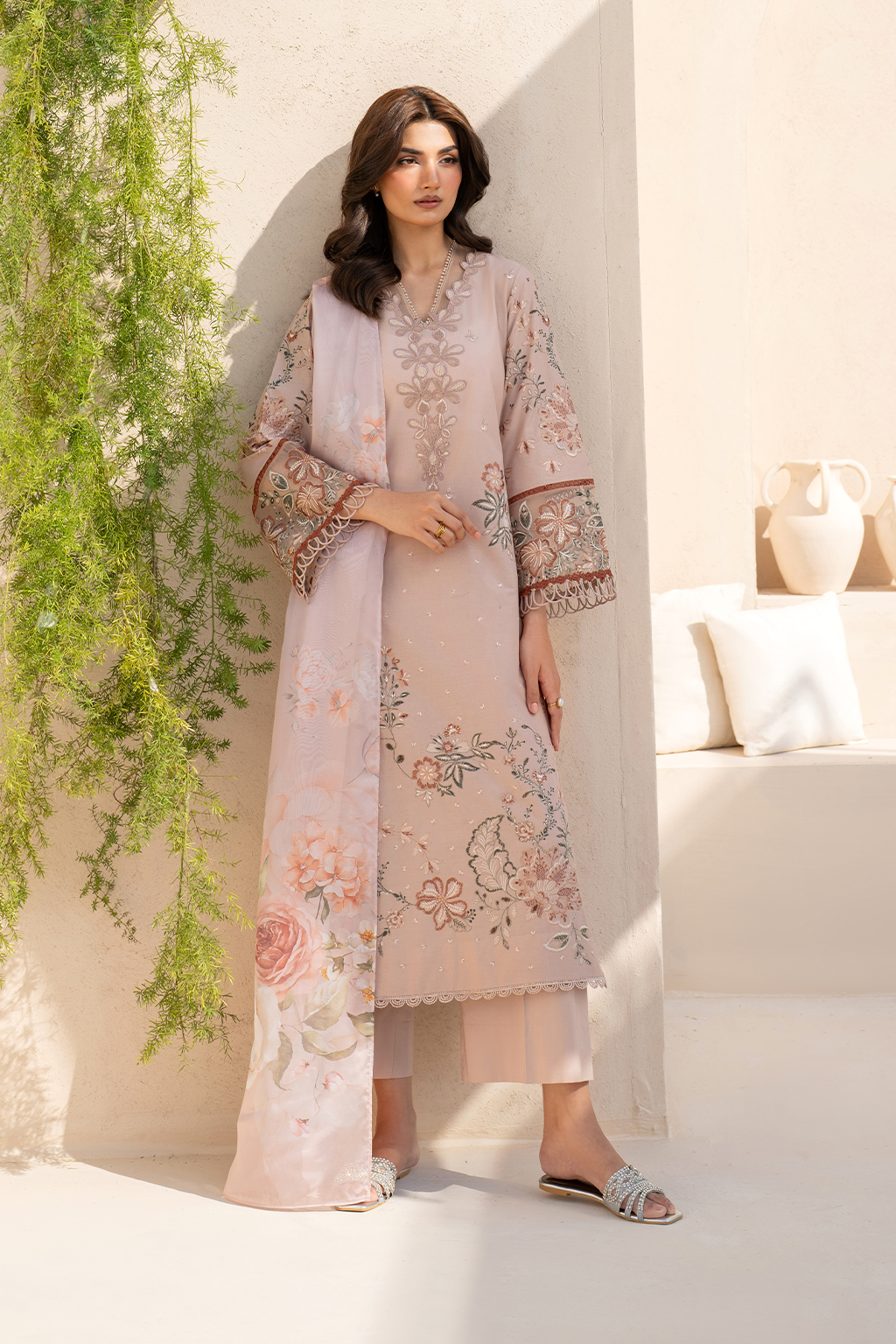 EFL-02 Embroidered Lawn