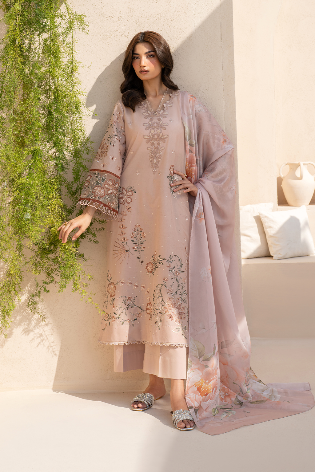 EFL-02 Embroidered Lawn