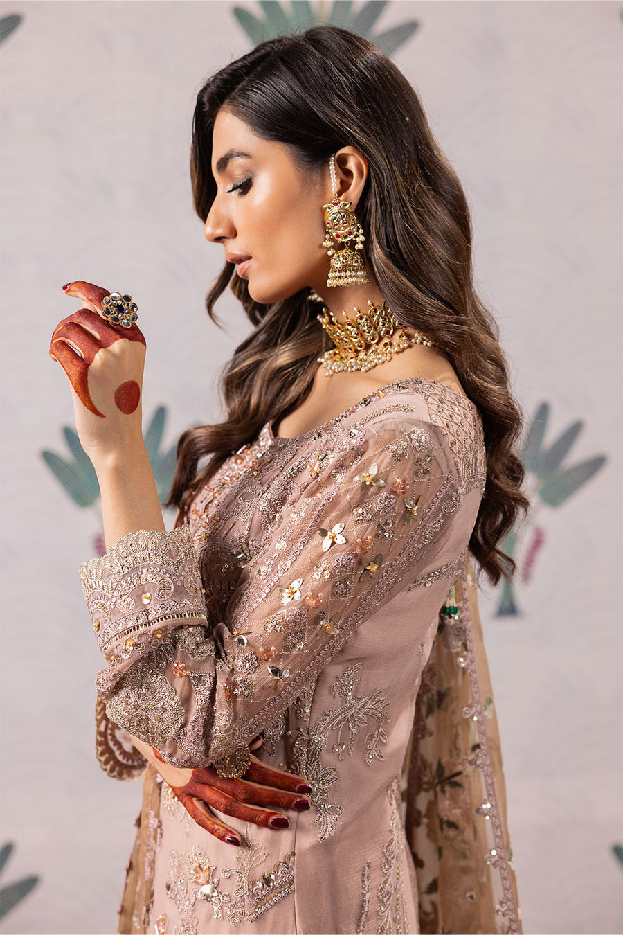 IZNIK Shendi Luxury Embroidered Chiffon Collection 04