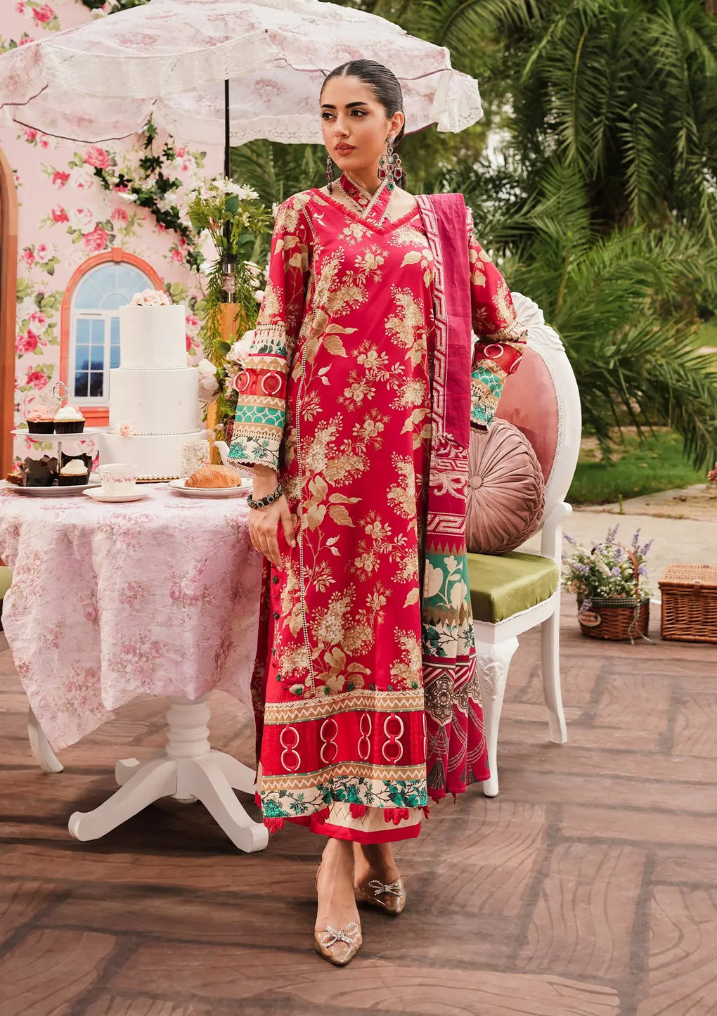 Elaf  Printed Lawn Collection 24 (4A)