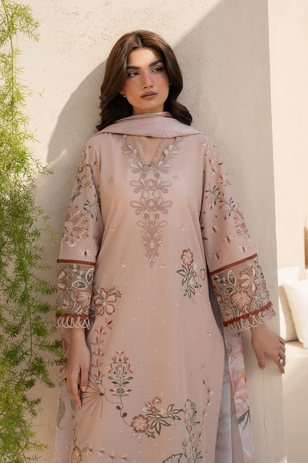 EFL-02 Embroidered Lawn