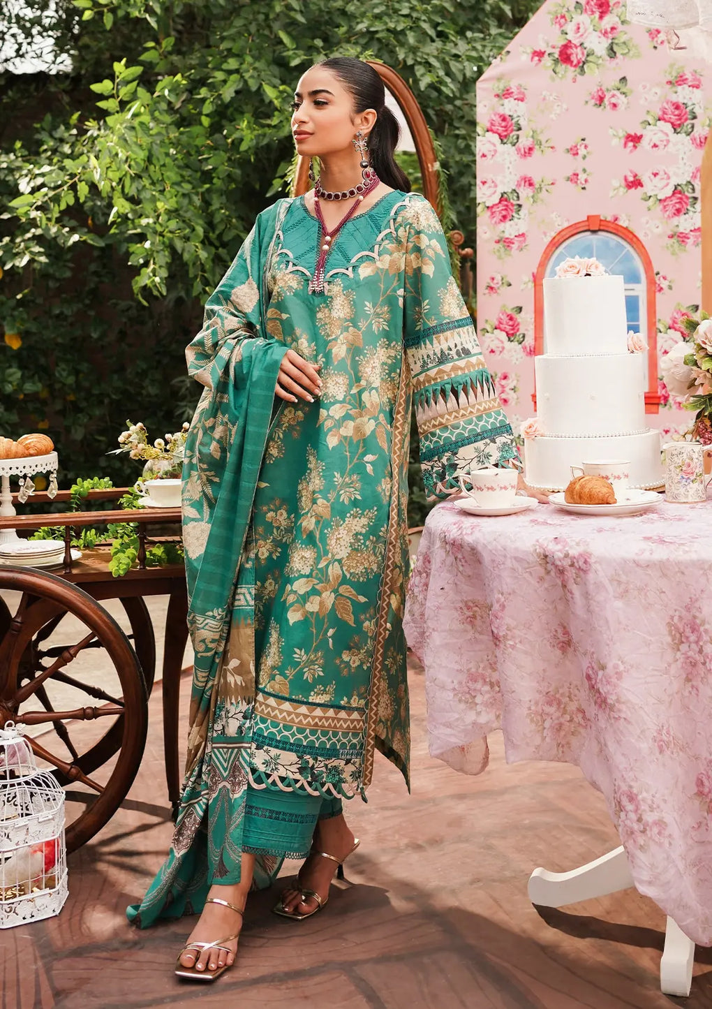 Elaf  Printed Lawn Collection 24 (4B)