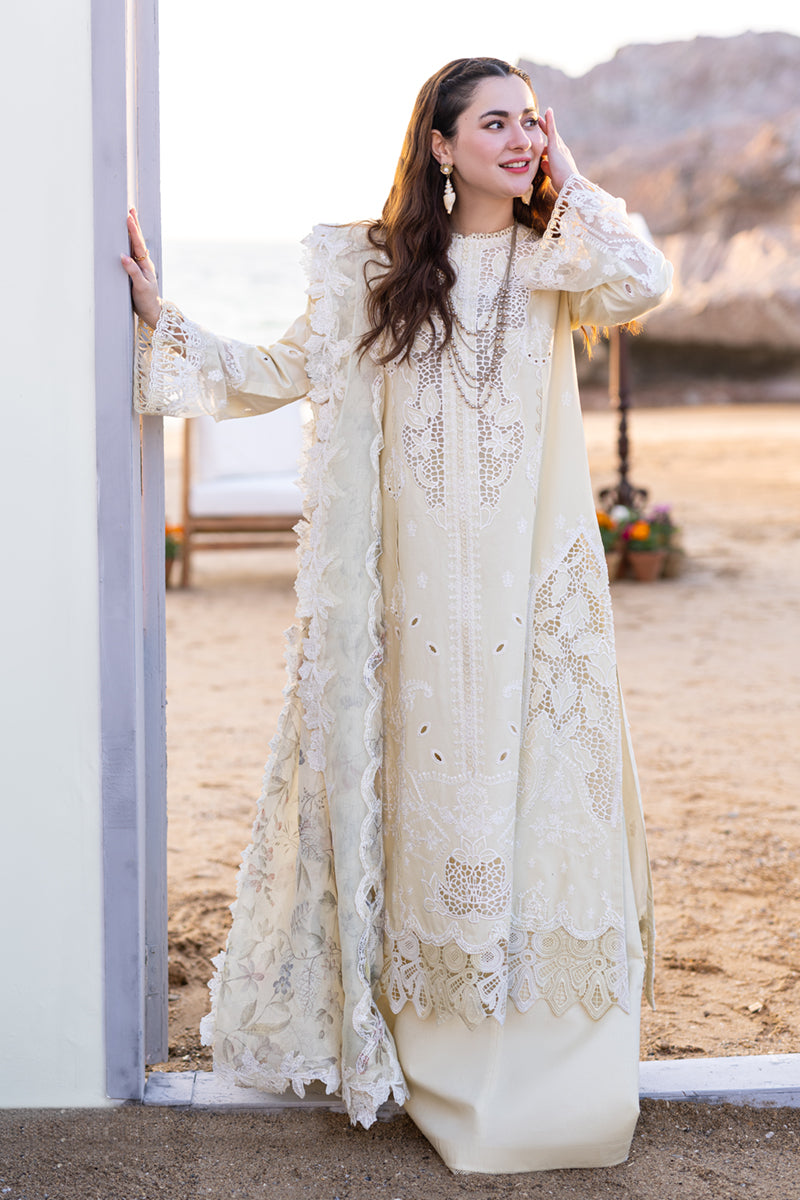 Qalamkar Sahil Kinare Luxury Embroidered Lawn Collection 01