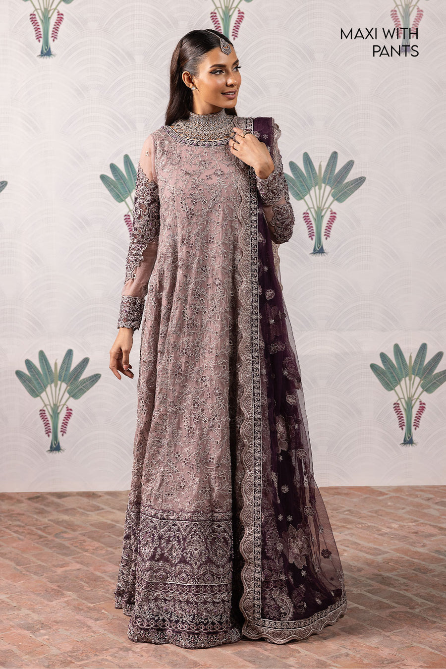 IZNIK Shendi Luxury Embroidered Chiffon Collection 05