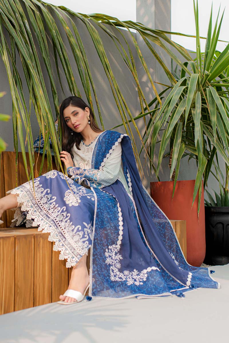 Qalamkar Qline Luxury Lawn Collection 07